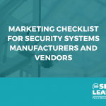 Marketing checklist for security manufacturers and vendors