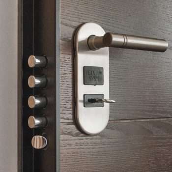 Security equipment finance door handle key